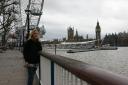 River thames with paliment square behind me.. and Big Ben