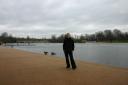 Me and the lake in Hyde Park